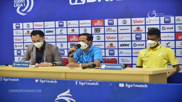 Press Conference usai laga Barito vs Bornoe FC-1631963162