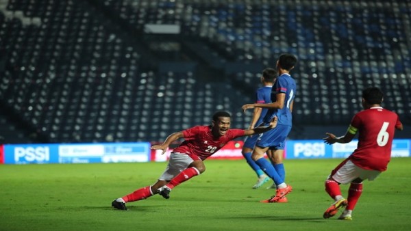 Selebrasi Ramai Rumakiek di laga Timnas vs Taiwan-1633679180