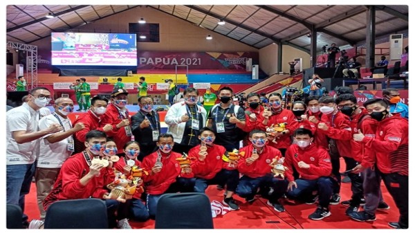 Tim Wushu DKI Jakarta di PON XX Papua-1633678523