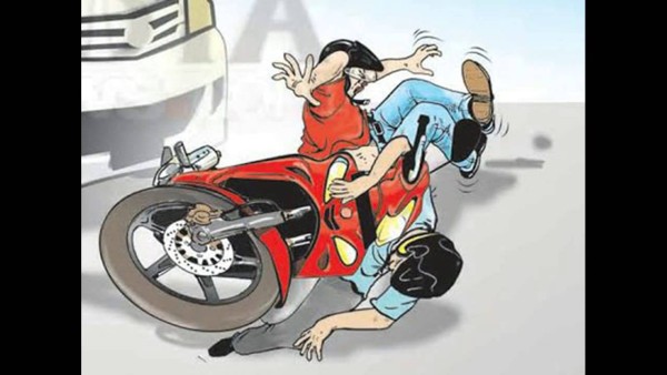 Ilustrasi kecelakaan motor vs mobil-1639127782