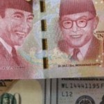 Ilsutrasi mata uang rupiah dan dolar AS-1643370631