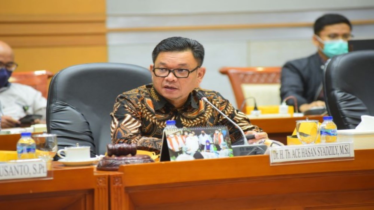 Wakil Ketua Komisi VIII DPR RI Ace Hasan Syadzily. (Jaka/nvl)