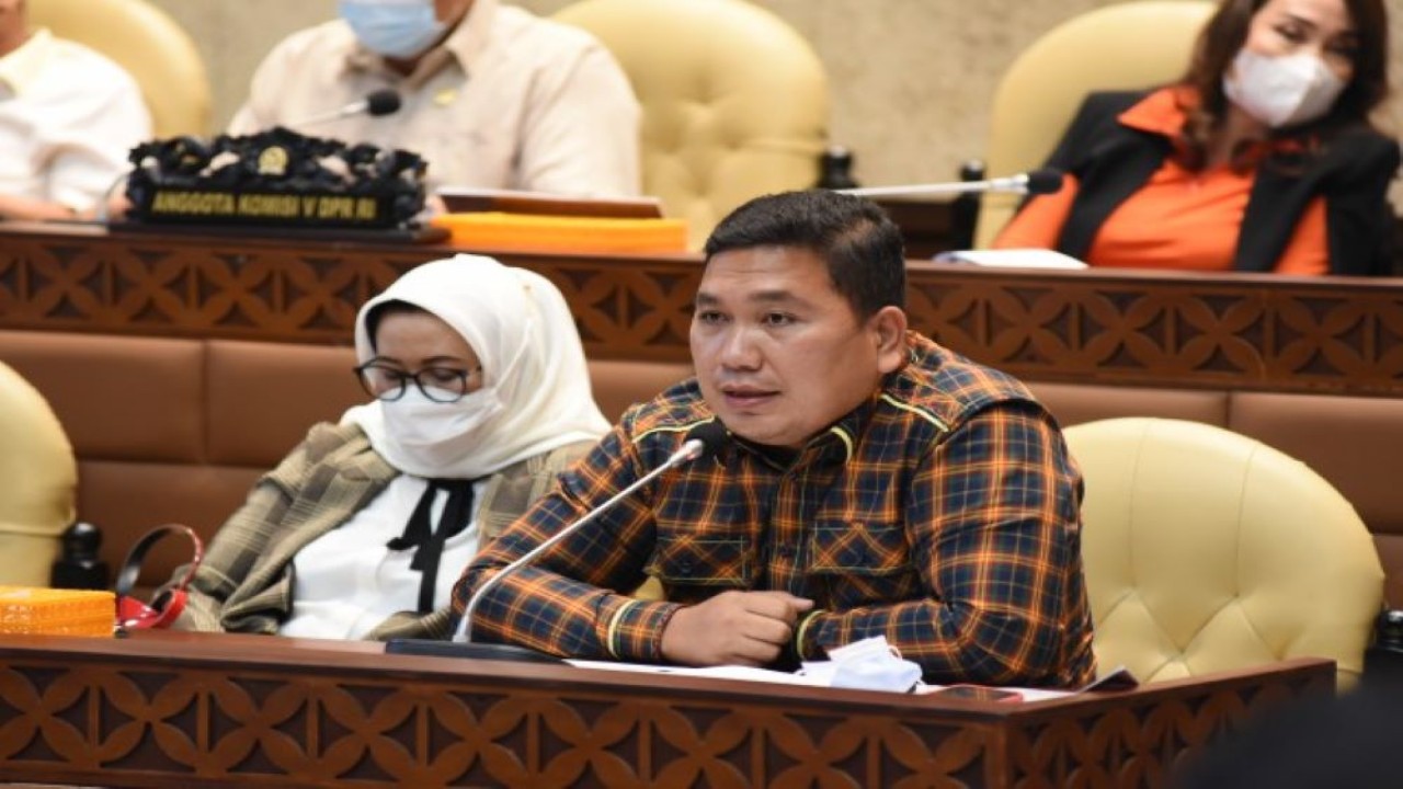 Anggota Komisi V DPR RI Bob Andika Mamana Sitepu. (Arief/Man)