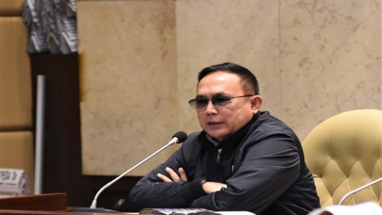 Anggota Komisi V DPR DPR RI Eddy Santana Putra. (Arief/Man)