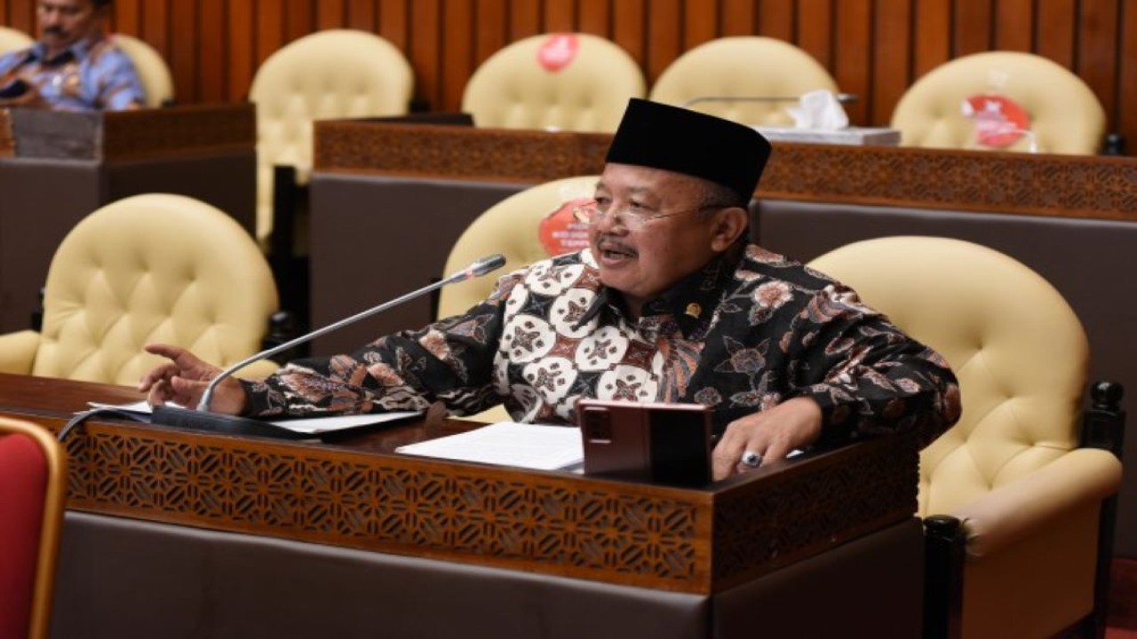 Anggota Komisi IV DPR RI Muhtarom. (Arief/Man)