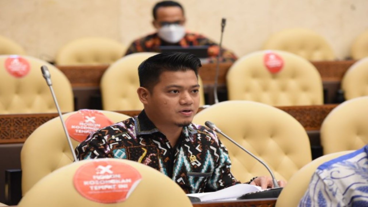 Anggota Komisi IV DPR RI Muhammad Dhevy Bijak. (Arief/Man)