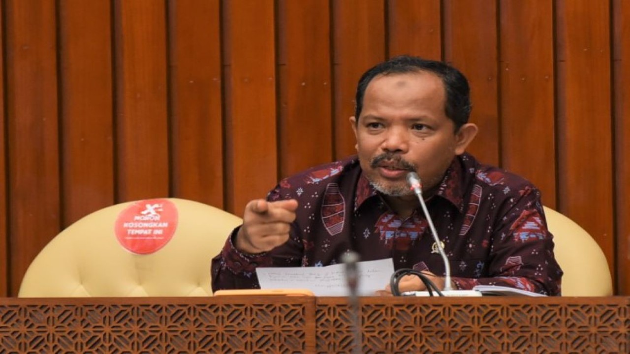 Anggota Komisi IV DPR RI Johan Rosihan. (Arief/Man)