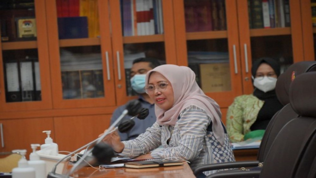 Anggota Panitia Kerja (Panja) Pengawasan Vaksin Komisi IX DPR RI Nur Nadlifah. (Mentari/mr)