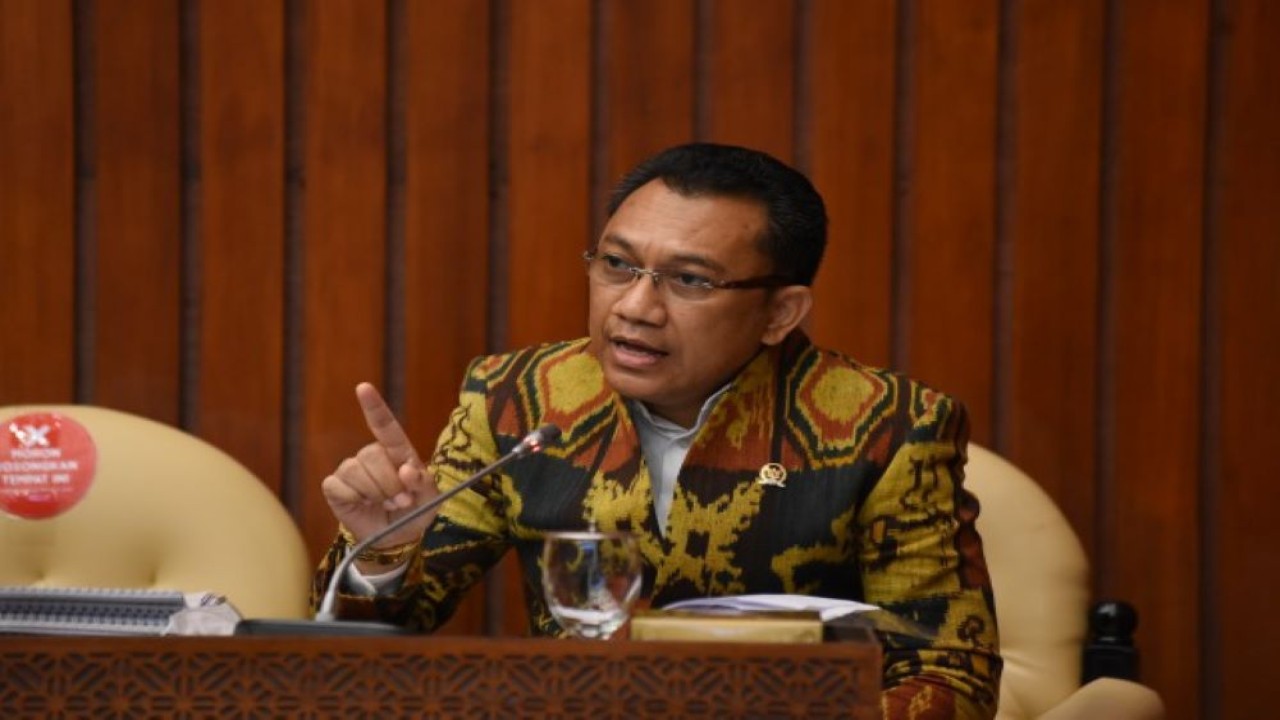 Anggota Komisi IV DPR RI Yohanis Fransiskus Lema. (Arief/nvl)