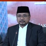 Menteri Agama  Yaqut Cholil Qoumas memberikan keterangan pers terkait hasil sidang isbat penetapan 1 Ramadhan 1443-1648818358