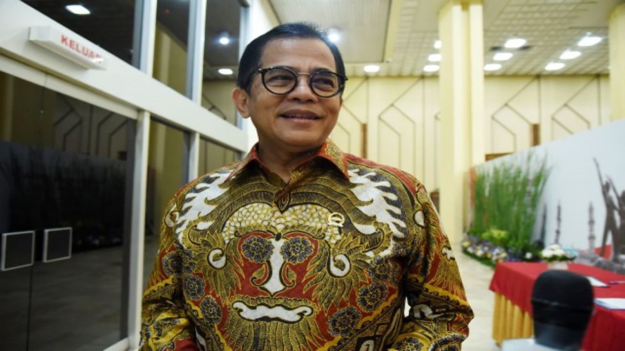 Sekretaris Jenderal (Sekjen) Sekretariat Jenderal DPR RI Indra Iskandar. (Runi/Man)