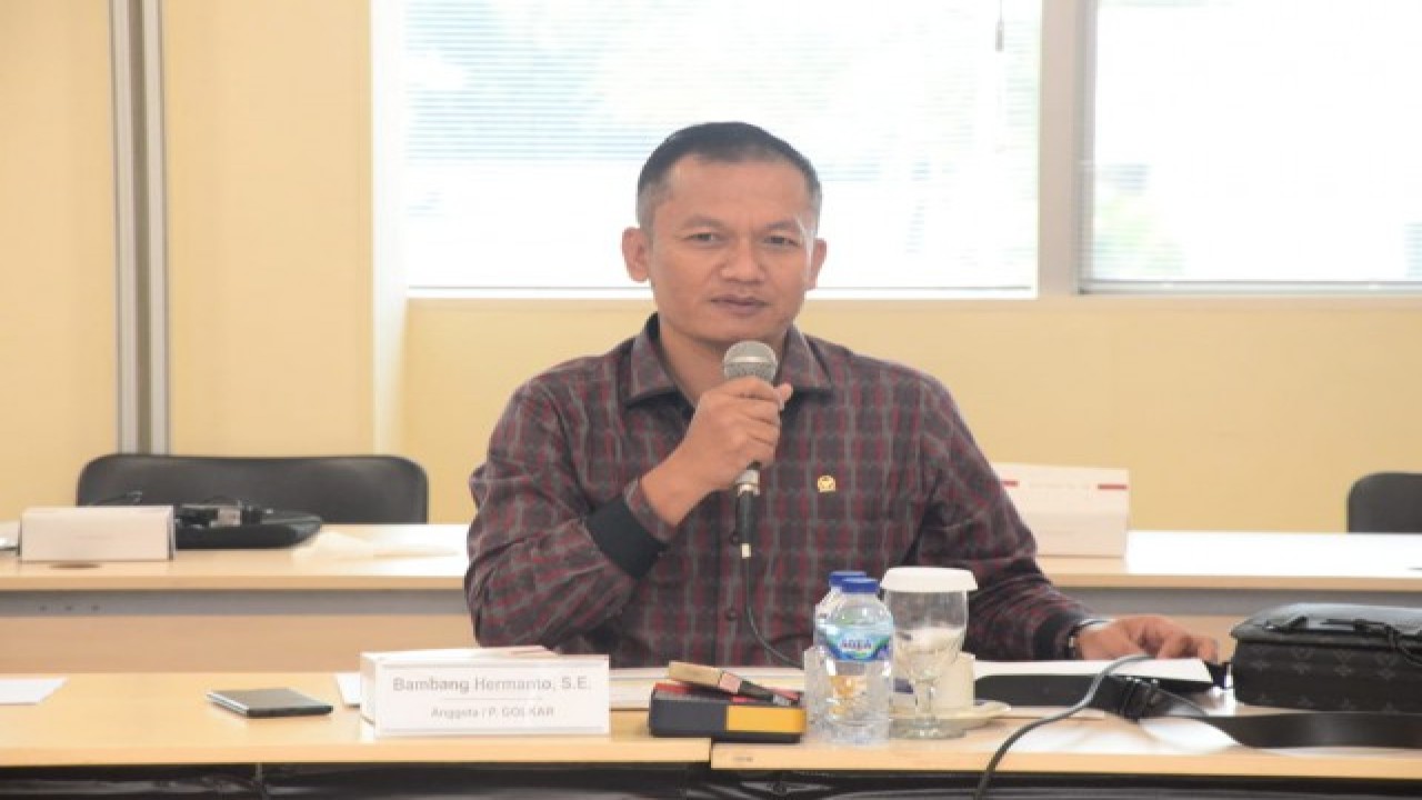 Anggota Komisi VII DPR RI Bambang Hermanto. Foto: Dok DPR