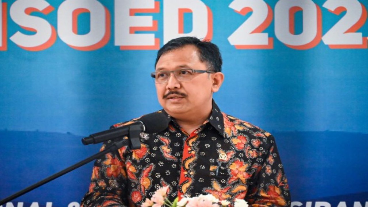 Ketua BURT DPR RI Agung Budi Santoso saat mengikuti kegiatan Parlemen Kampus 2022 di Universitas Jenderal Soedirman (Unsoed). (Ridwan/nvl)