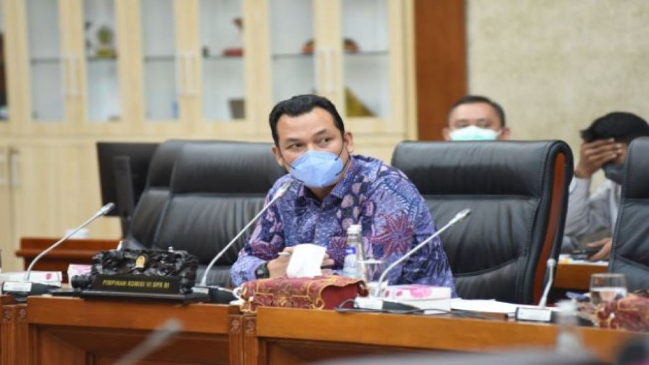 Wakil Ketua Komisi VI DPR RI Martin Y Manurung. (Oji/nvl)