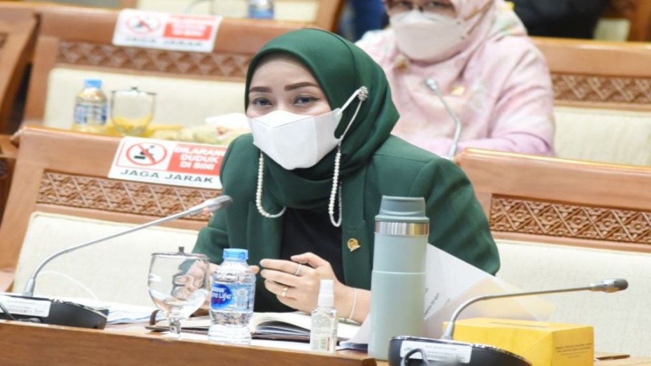 Anggota Komisi VII DPR RI Ratna Juwita. (Oji/nvl)