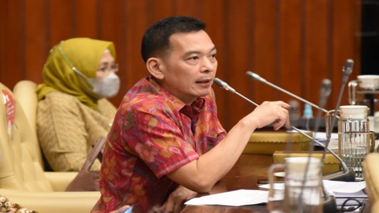 Anggota Komisi IV DPR RI Daniel Johan. (Arief/nvl)