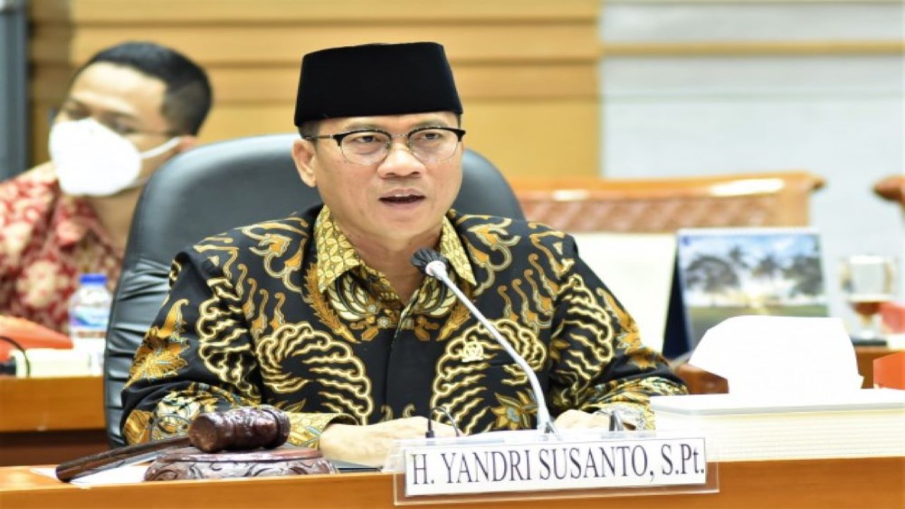 Ketua Komisi VIII DPR RI Yandri Susanto. (Runi/Man)