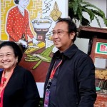 Puan Maharani dan Megawati Soekarnoputri menikmati bakso di sela-sela Rakernas-1656141417