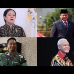 Puan Maharani, Prabowo Subianto, Panglima TNI Jenderal Andika Perkasa dan Ganjar Pranowo-1656130217