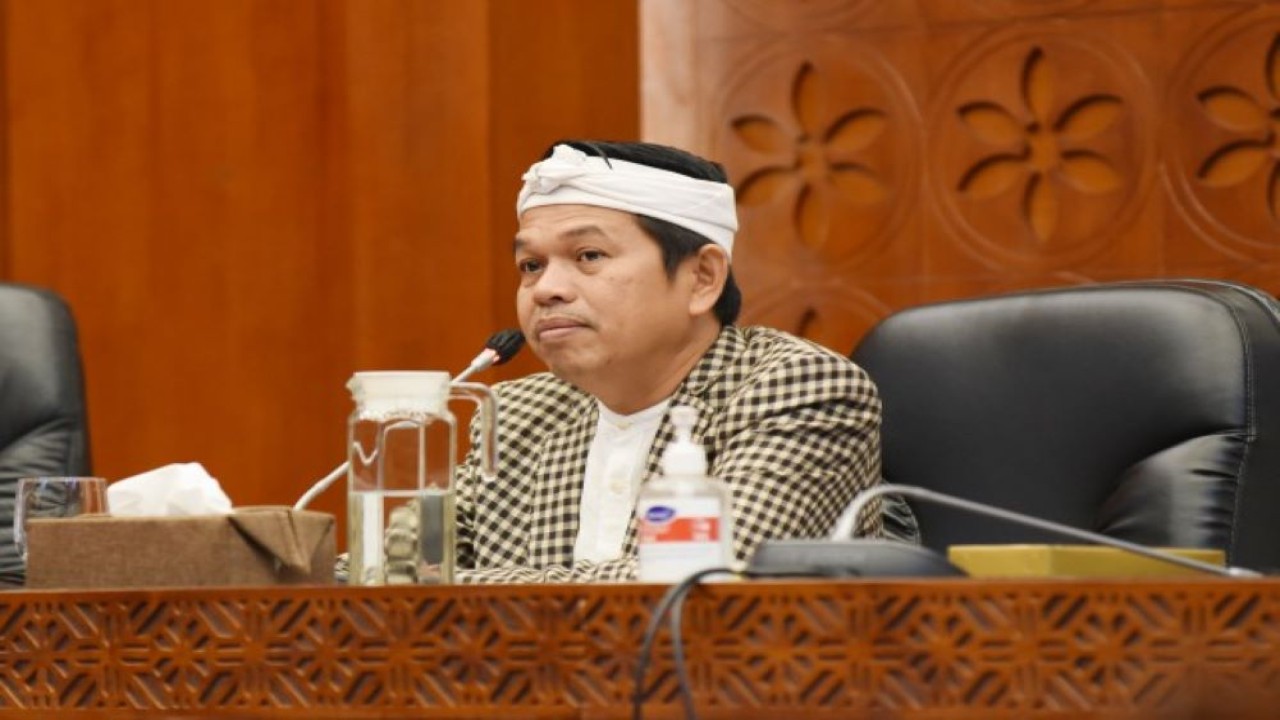 Wakil Ketua Komisi IV DPR RI Dedi Mulyadi saat RDP di Gedung Nusantara, Senayan, Jakarta, Rabu (6/7/2022). (Arief/nvl)