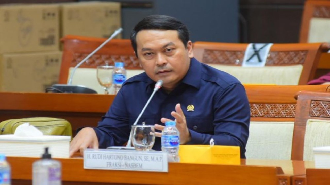 Anggota Komisi VI DPR RI Rudi Hartono Bangun. (Dok/Man)