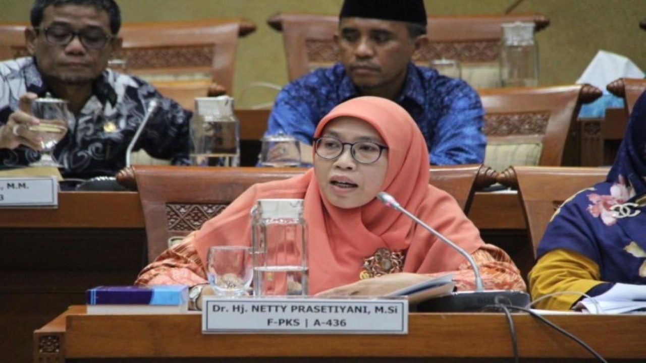 Anggota Komisi IX DPR RI Netty Prasetiyani Aher. (Dok/Man)