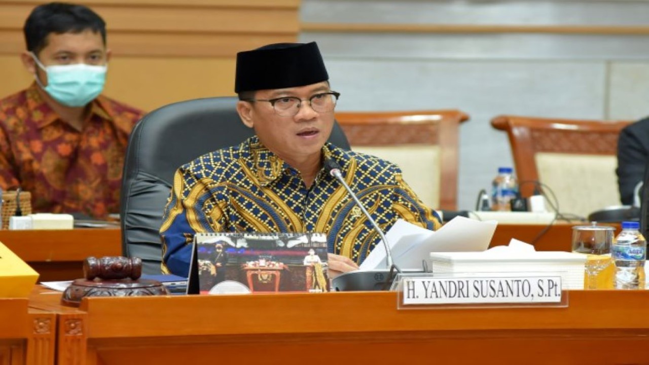 Ketua Komisi VIII DPR RI Yandri Susanto. (Runi/nvl)