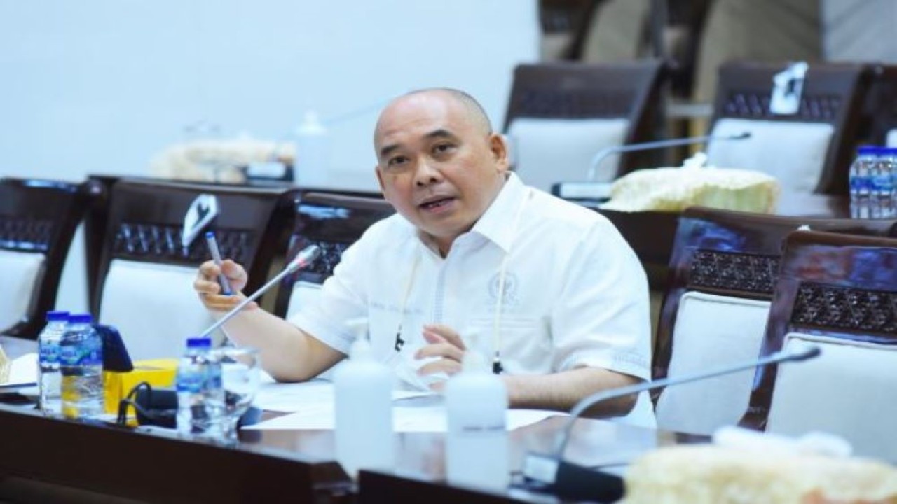Anggota Komisi XI DPR RI Heri Gunawan. (Jaka/nvl)
