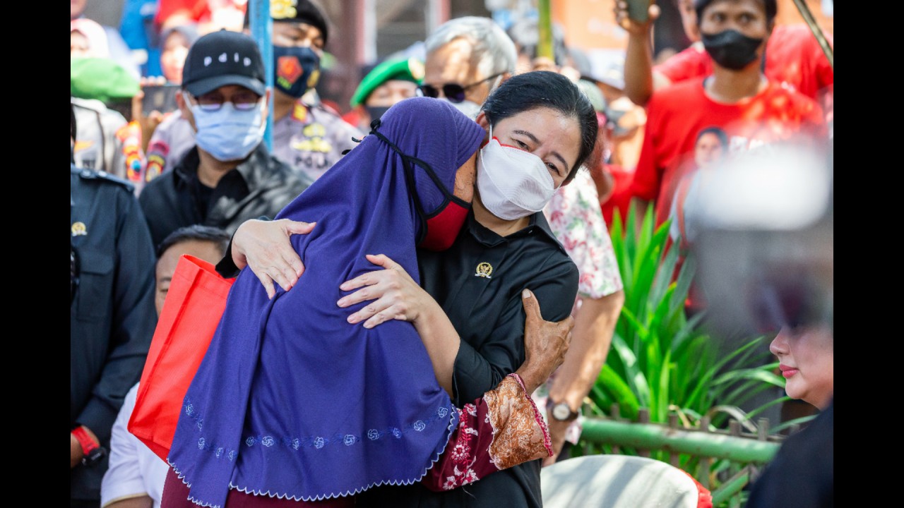 Ketua DPR RI Puan Maharani dan Rohini.