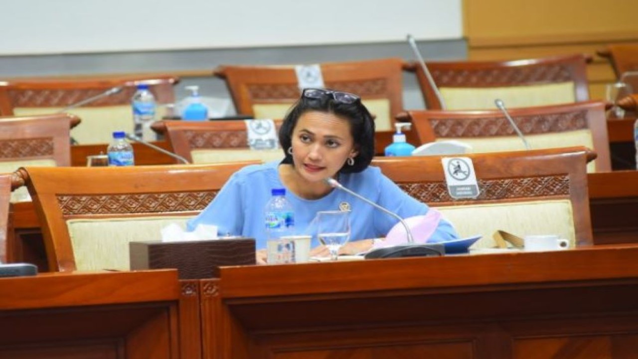 Anggota Komisi I DPR RI Christina Aryani. (Jaka/nvl)