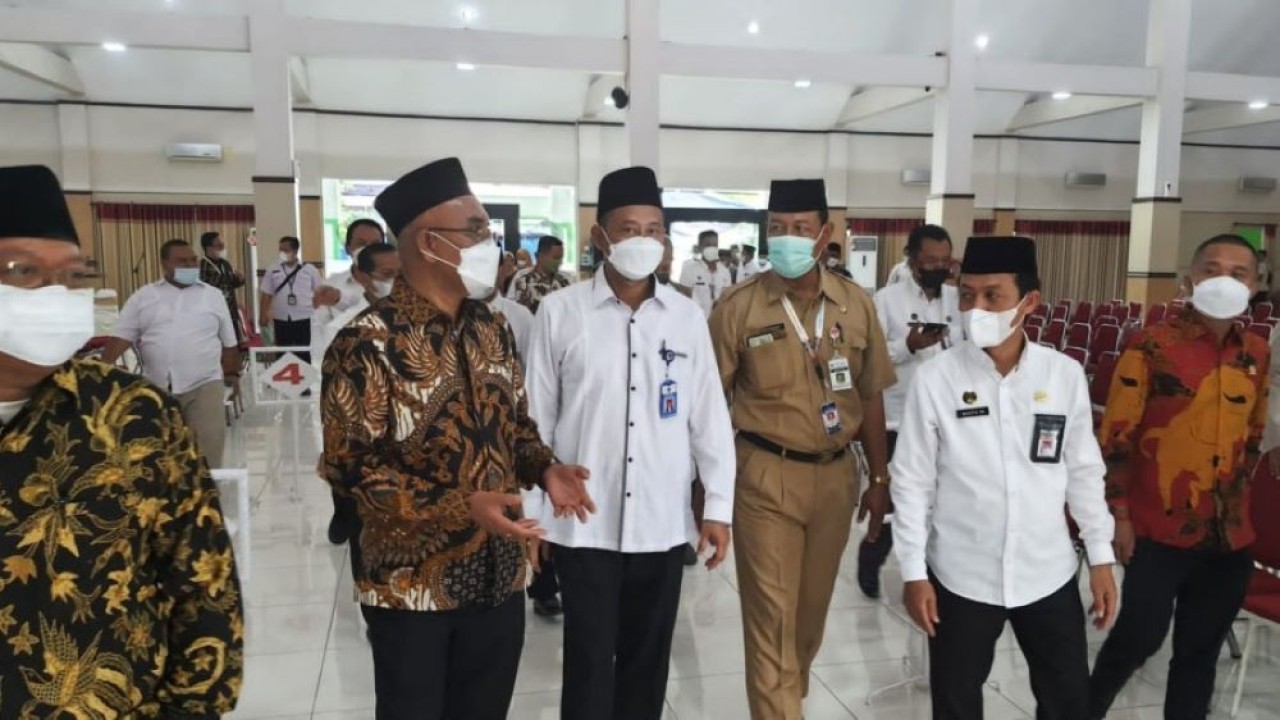 Kunjungan kerja Komisi VIII DPR ke Asrama Haji Donohudan. (Humas Kemenag)