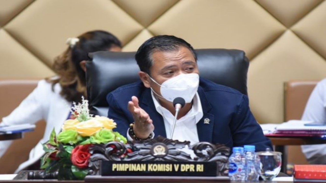 Ketua Komisi V DPR RI Lasarus. (Arief/Man)