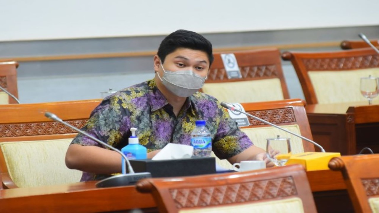 Anggota Komisi I DPR RI Rizki Aulia Rahman Natakusumah. (Dok/Man)