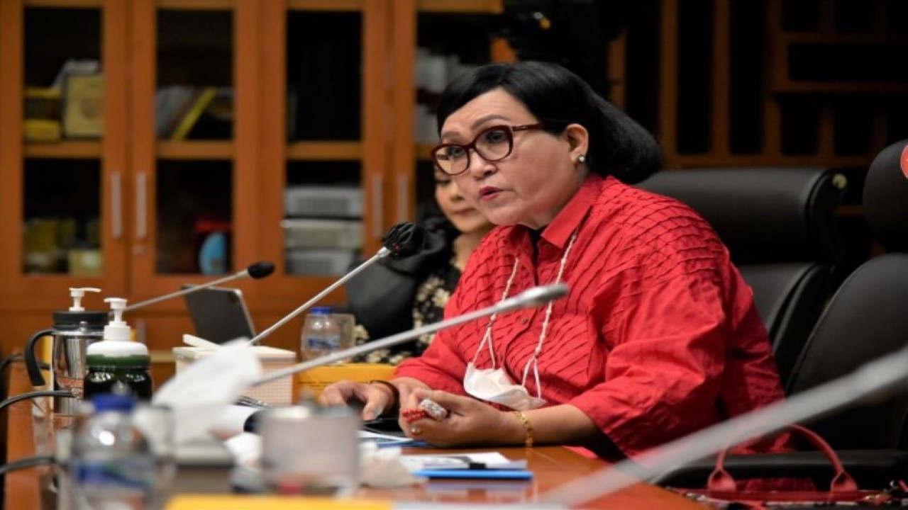 Anggota Komisi IX DPR RI Elva Hartati. (Munchen/Man)