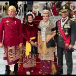 Ketua MPR RI Bambang Soesatyo dan istri bersama Panglima TNI Jenderal Andika Perkasa dan istri-1660907020