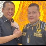 Ketua MPR RI Bambang Soesatyo (kiri) dan Lisman Hasibuan-1660206362