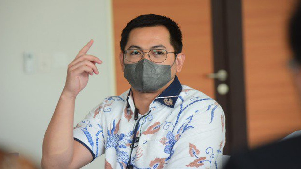 Anggota BURT DPR RI Tommy Kurniawan saat mengikuti Tim Kunker BURT mengunjungi Primaya Hospital Semarang, Senin (29/8/2022). Foto: Jaka/nvl