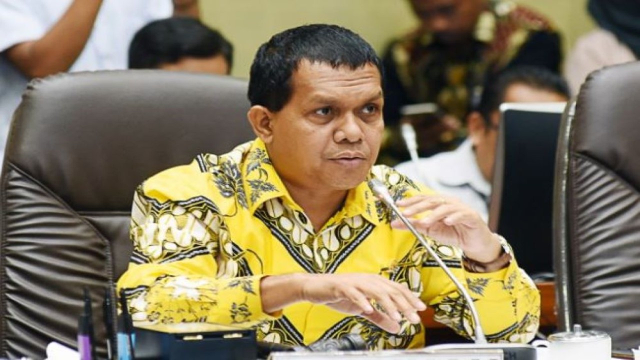 Wakil Ketua Komisi IX DPR RI Emanuel Melkiades Laka Lena. (Arief/Man)