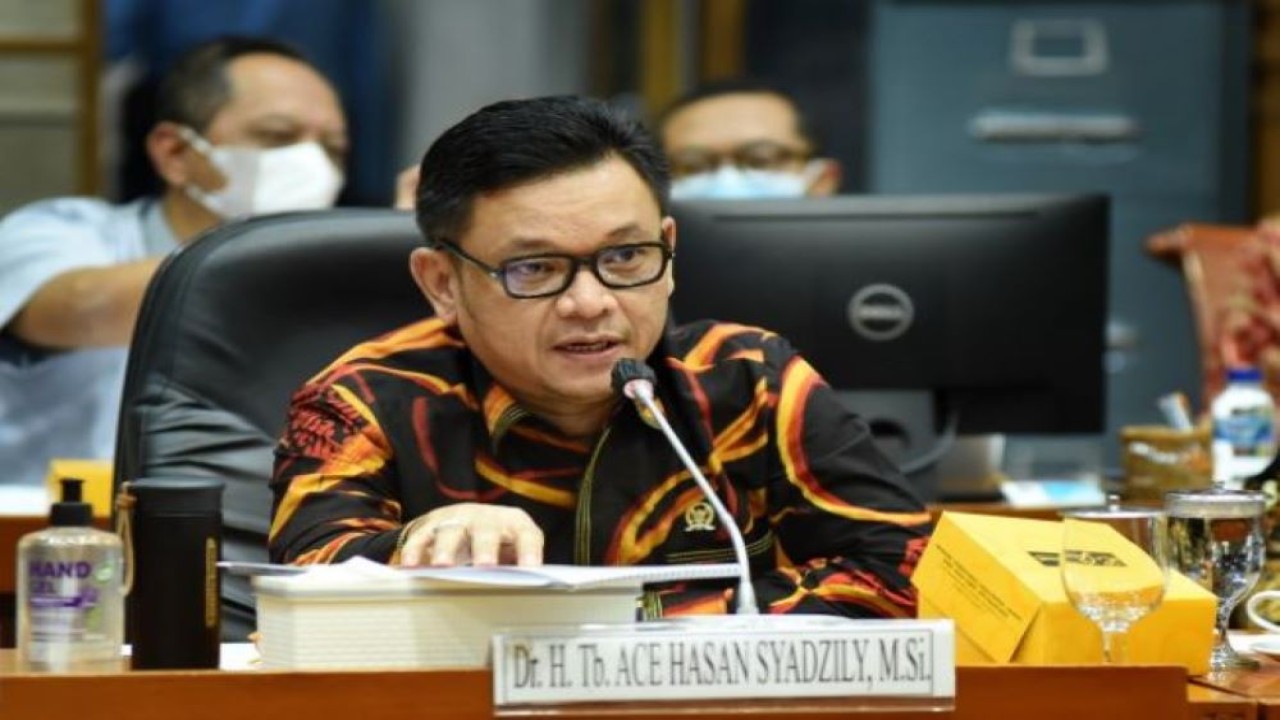 Wakil Ketua Komisi VIII DPR RI Ace Hasan Syadzily. (Runi/nvl)