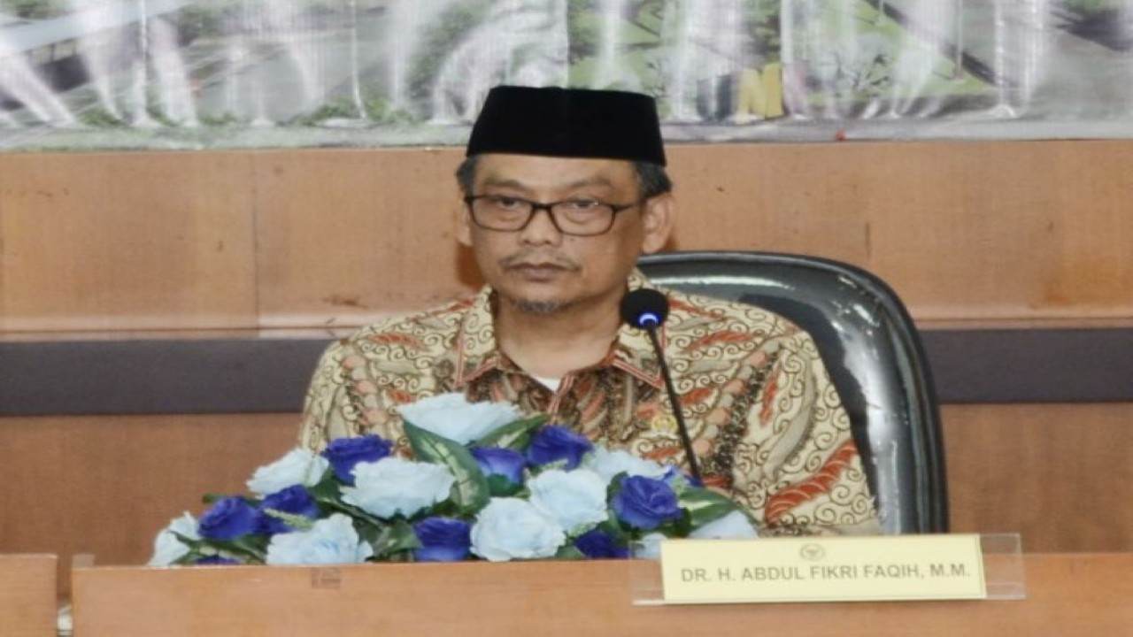 Wakil Ketua Komisi X DPR RI Abdul Fikri Faqih pertemuan Komisi X DPR RI dengan rektor maupun sivitas akademika beberapa perguruan tinggi se-Yogyakarta, di Kampus Universitas Muhammadiyah Yogyakarta. (Ulfi/nvl)