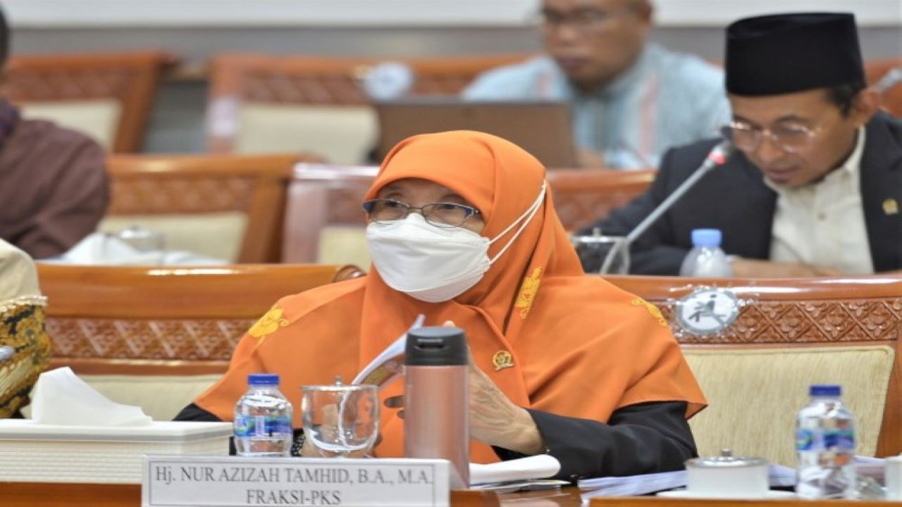 Anggota Komisi VIII DPR RI Nur Azizah Tamhid. (Runi/Man)