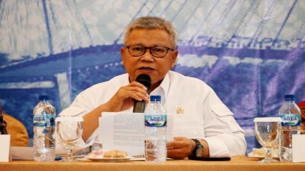 Wakil Ketua Komisi II DPR RI Syamsurizal saat mengikuti kunjungan kerja spesifik Komisi II DPR RI. (Anju/nvl)