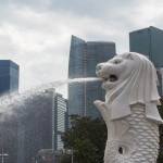 Patung Merlion ikon Singapura-1663138945