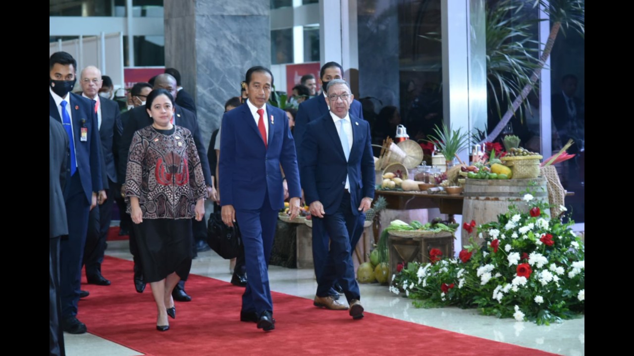 Puan, Presiden Jokowi dan Ketua Parlemen Belanda.