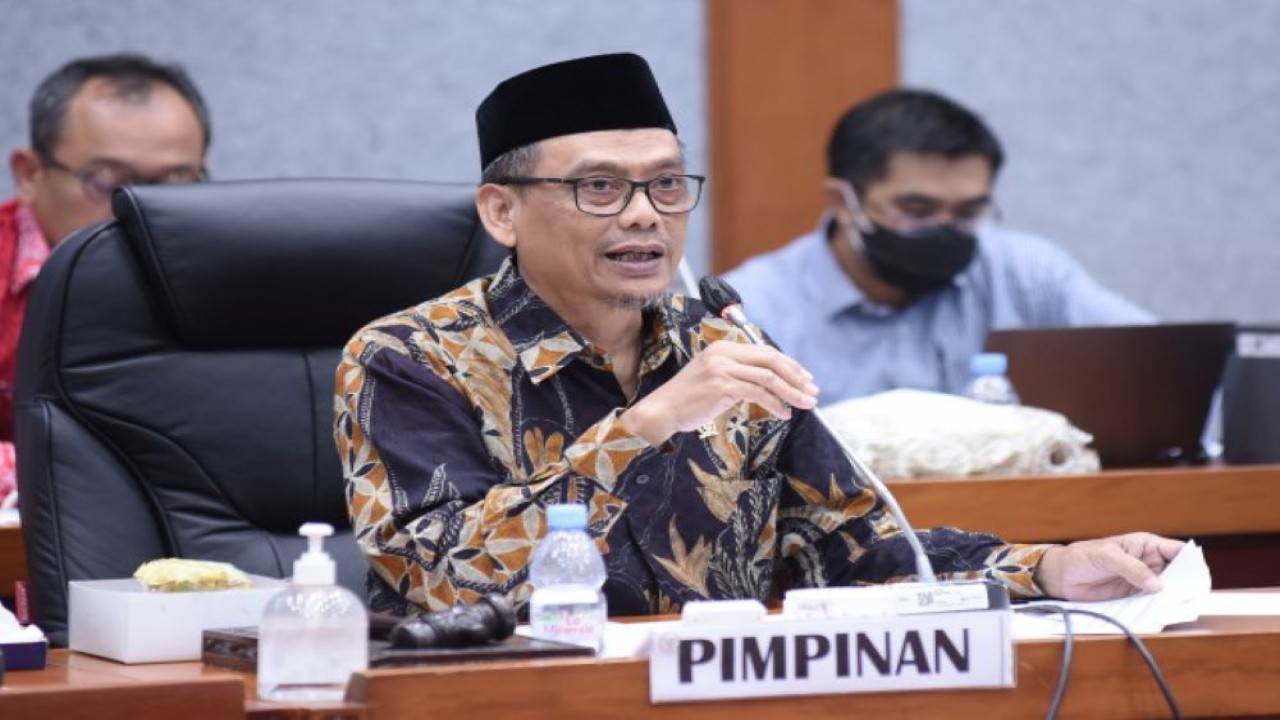 Wakil Ketua Komisi X DPR RI Abdul Fikri Faqih saat Rapat Dengar Pendapat Umum (RDPU) Komisi X DPR RI. (Geraldi/nr)