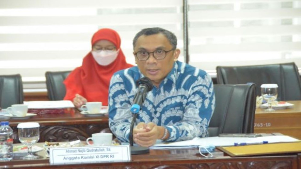 Anggota Komisi XI DPR RI Ahmad Najib Qodratullah. (Ucha/Man)