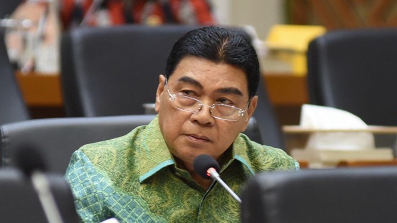 Anggota Badan Legislasi DPR RI Achmad saat Raker dan RDP di Ruang Rapat Baleg, Gedung Nusantara I, DPR RI, Senayan, Jakarta, Selasa (22/11/2022). Foto: Dep/nr