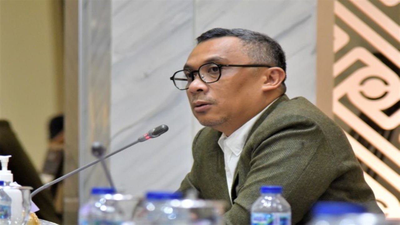 Anggota Komisi XI DPR RI Ahmad Najib Qodratullah di Gedung Nusantara I, Senayan, Jakarta, Selasa (8/11/2022). (Munchen/Man)