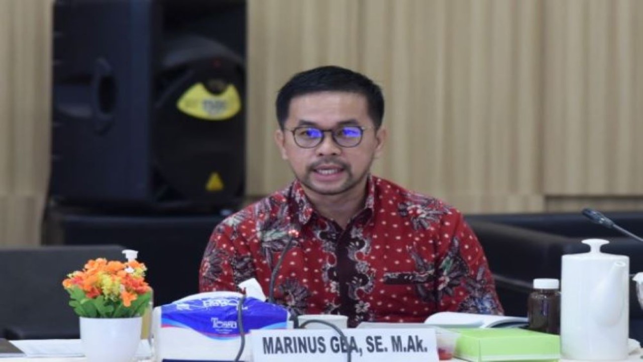 Anggota Komisi XI DPR RI Marinus Gea. (Dok/Man)