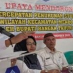 Bupati Bangka Mulkan. (ANTARA/HO Diskominfotik Bangka)-1668660325